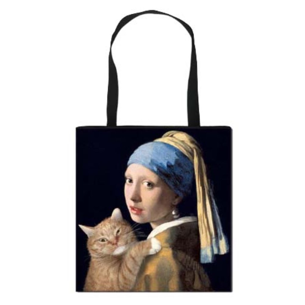 Girl with a Pearl Earring Shoulder Bag